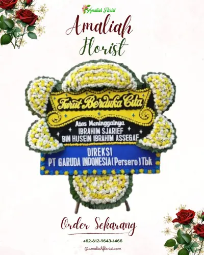 Papan Bunga Duka di Kekeran